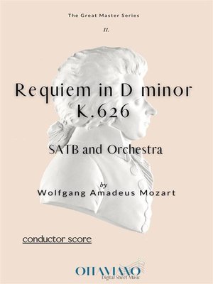 cover image of Requiem in D minor K.626--score
